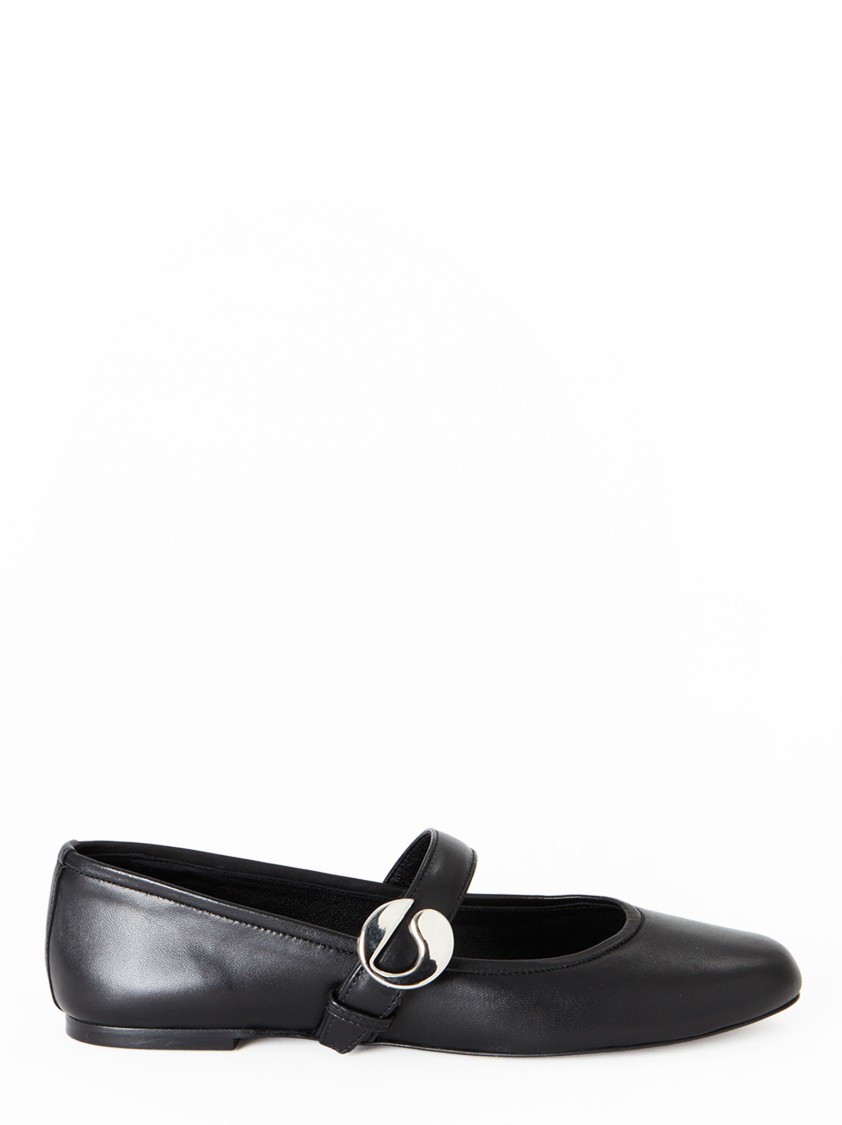 Coperni X Disney Horn Ballet Flats In Black