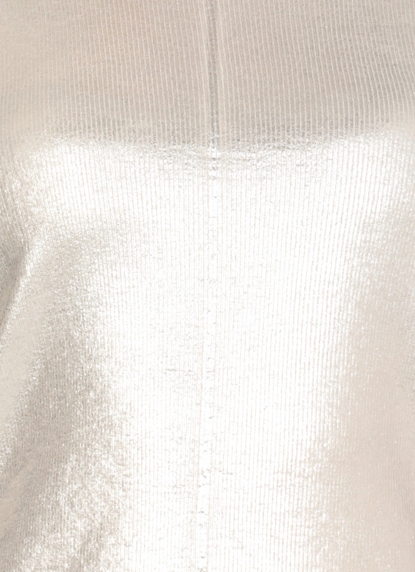 Avant Toi Sweater With Lurex Details In White