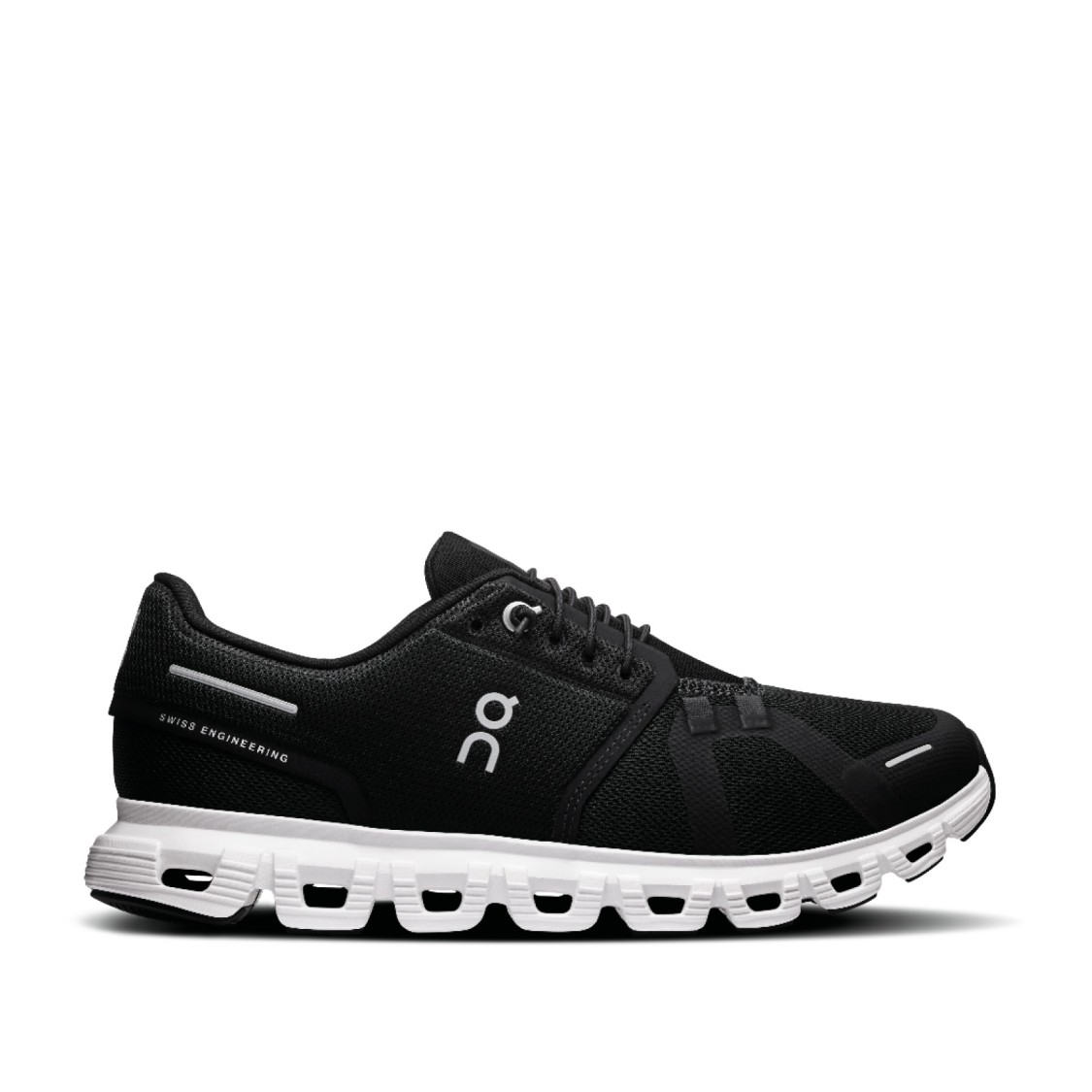 ON ON BREATHABLE BLACK SNEAKERS WITH ZERO GRAVITY FOAM 