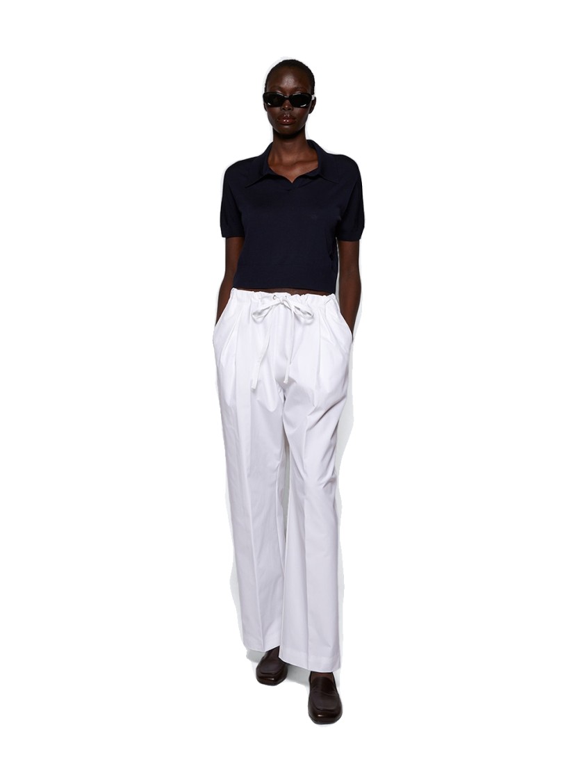 Shop Khaite Trenton Pant White