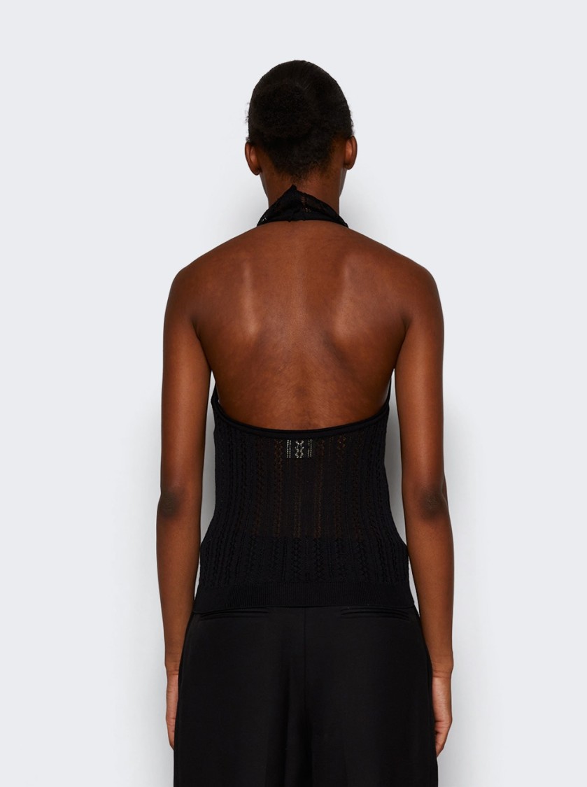 KHAITE KHAITE SHEER BENEDETTA TOP
