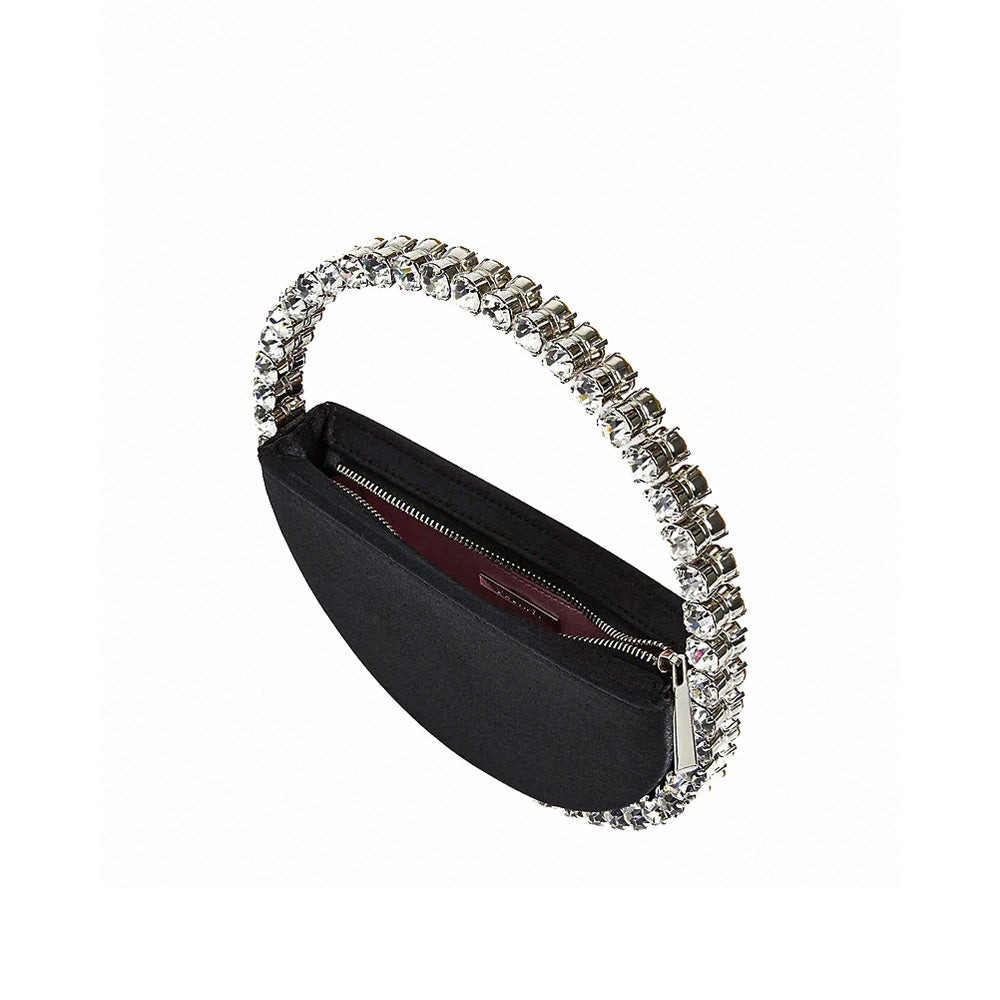 L'alingi Lalingi Black Satin Eternity Clutch