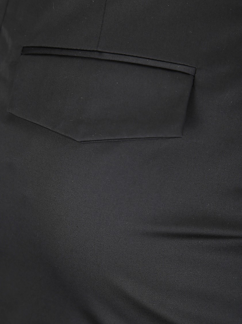The Latest High-waisted Cotton Midi Skirt