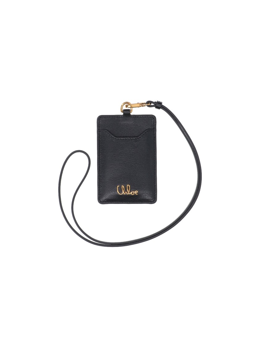 Chloé "iconic" Cardholder – Black