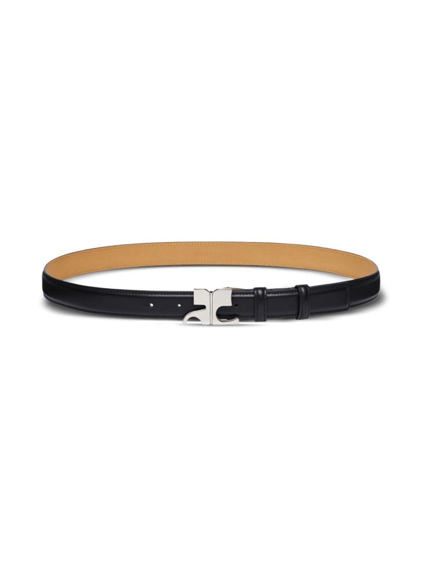 COURRÈGES COURRÈGES CALFSKIN BLACK BELT