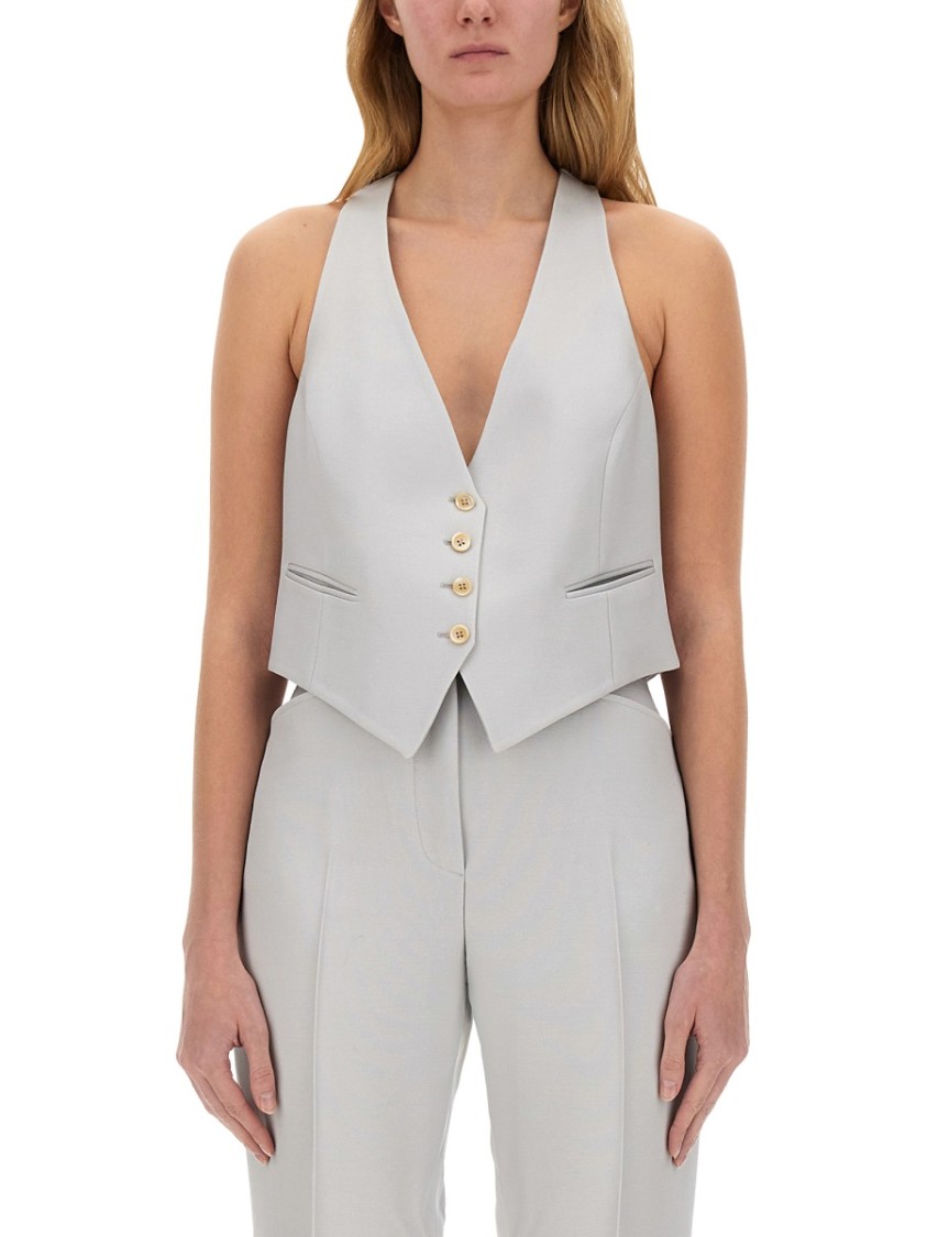TOM FORD TOM FORD "BARATHEA" SILK WOOL VEST