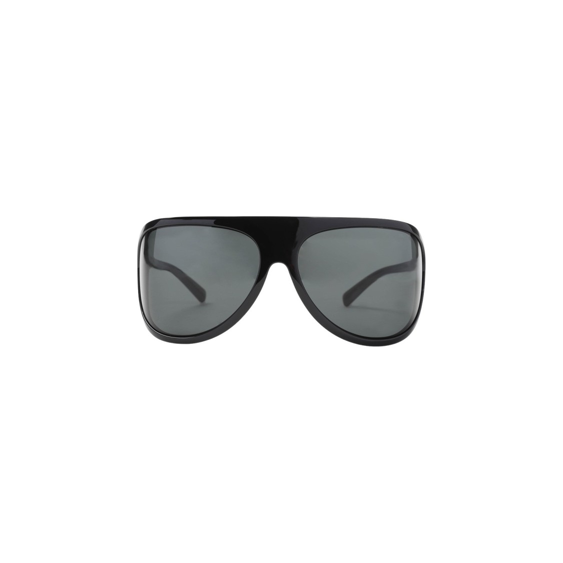 Miu Miu Runway Oversized Aviator Sunglasses In Black