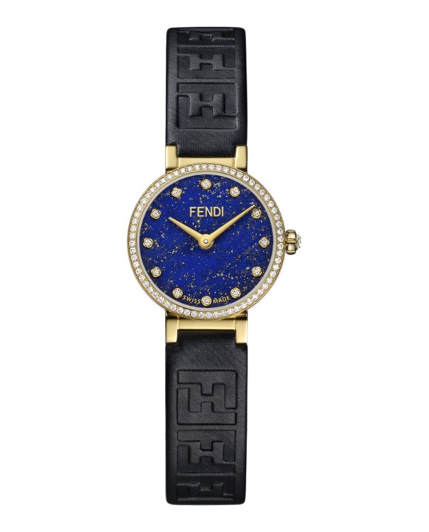 Fendi 19Mm Yellow Gold Fendi Diamond Watch | THE LIST