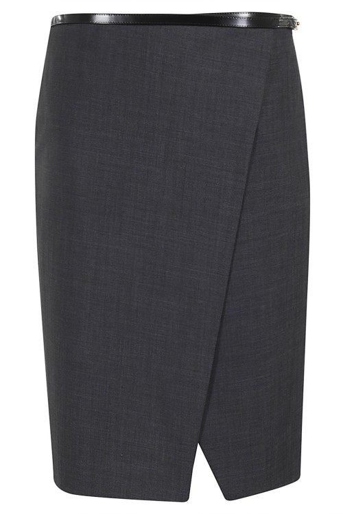 スカート Philosophy Di Lorenzo Serafini Wrap-Around Wool-Blend Skirt Philosophy Di Lorenzo Serafini Wrap-Around Wool-Blend Skirt