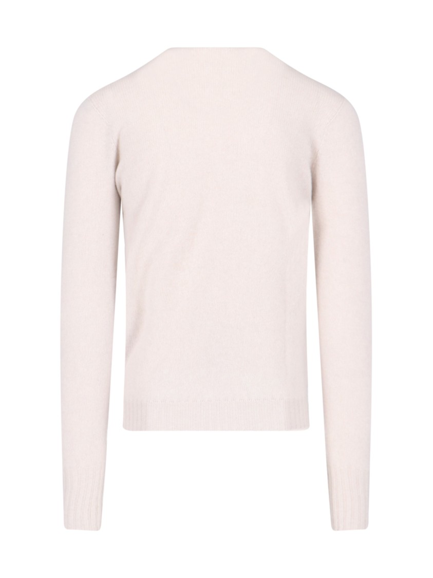 Drumohr Ribbed Crewneck Sweater With Soft Texture
