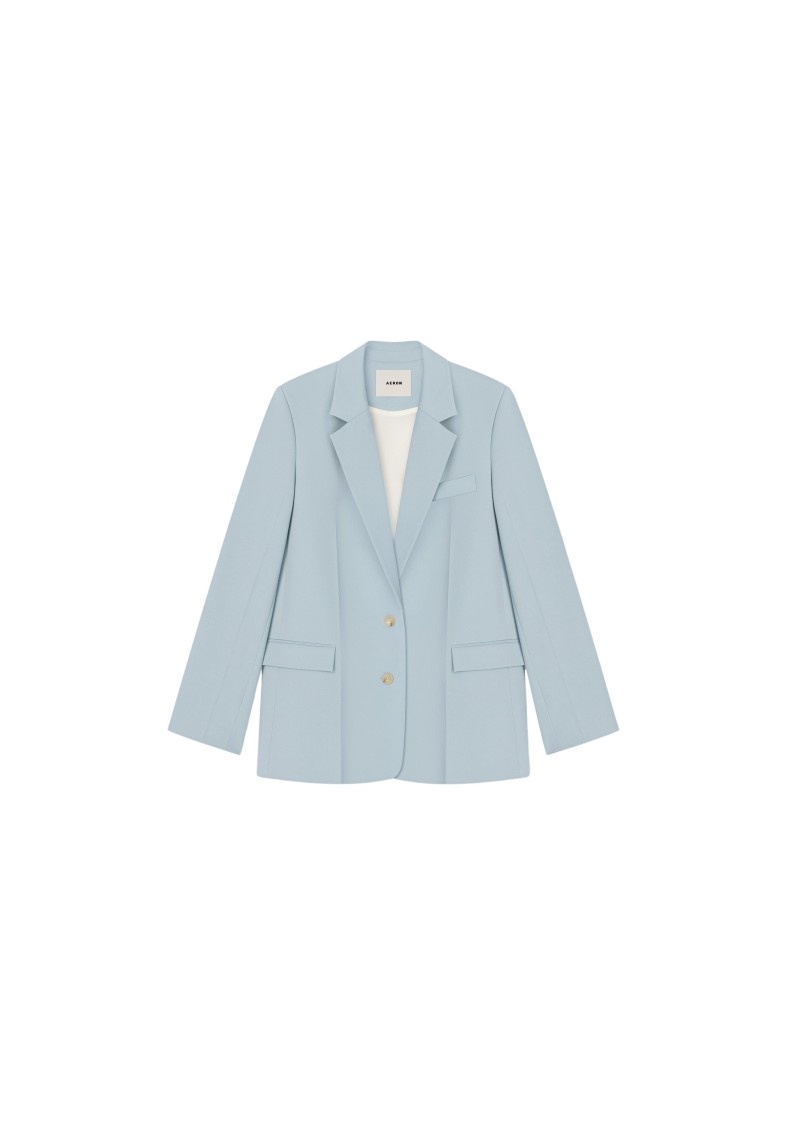 Shop Aeron Tonka - Single-breasted Blazer In Blue