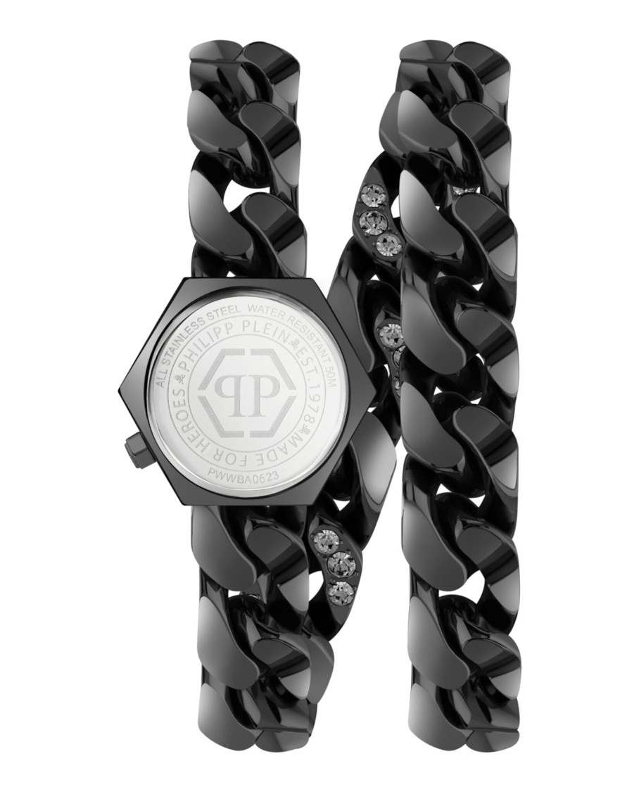 Philipp Plein The Hexagon Groumette Crystal Watch