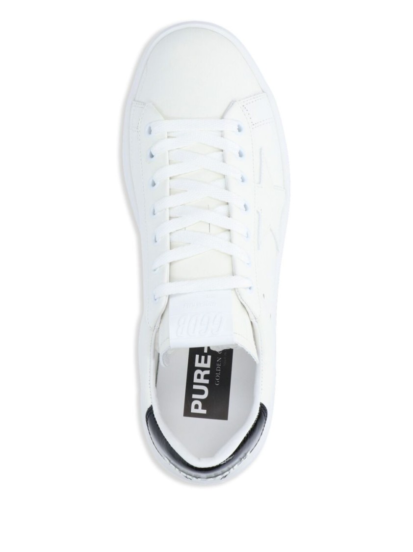 Golden Goose Premium White Leather Sneakers