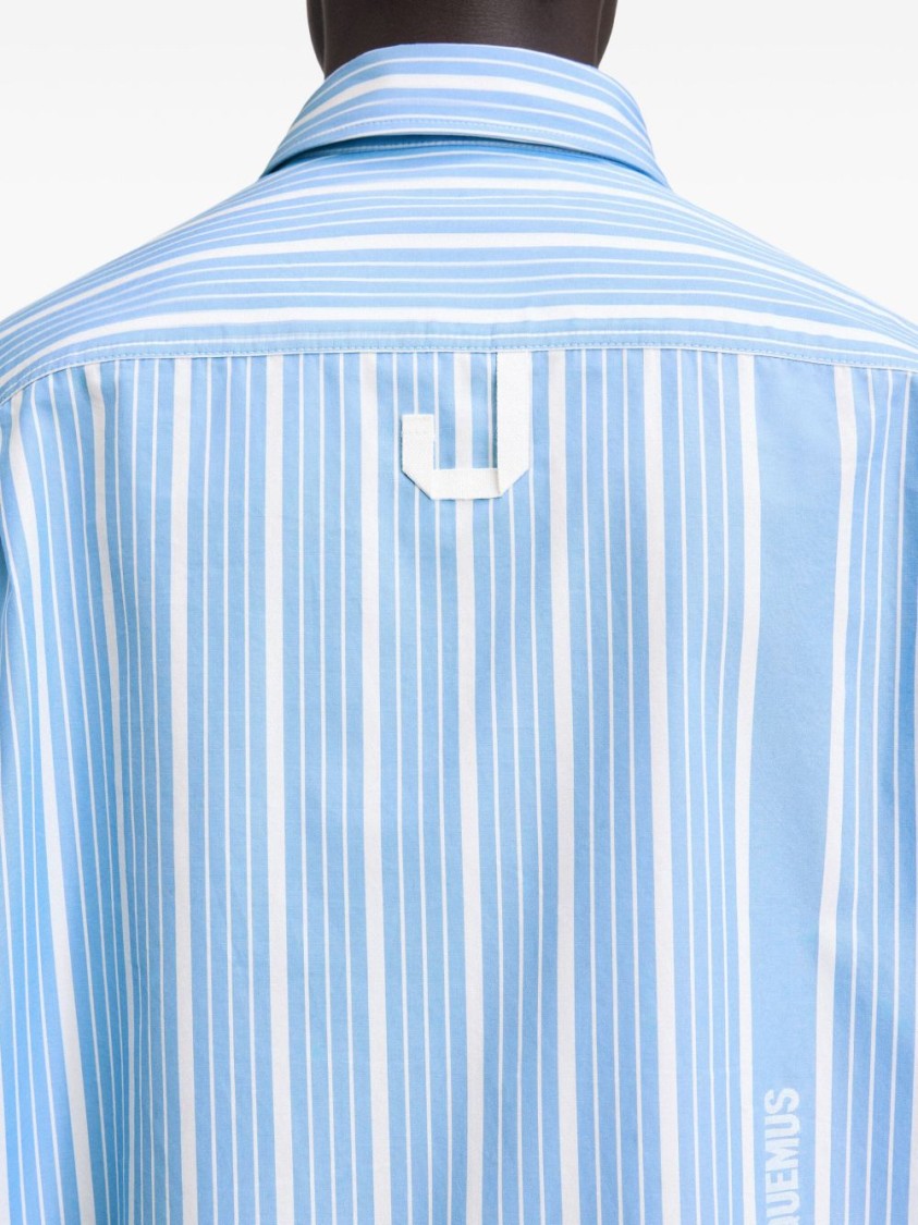 Shop Jacquemus La Chemise Simon Shirt