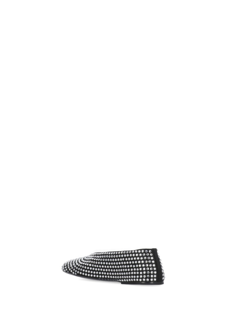 Shop Khaite Marcy Flat Ballerinas In Black