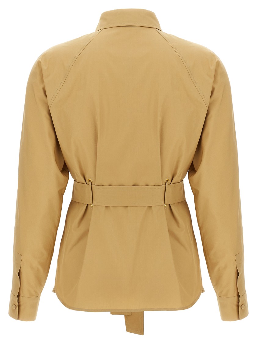 Max Mara Beige Juglas Shirt In Brown