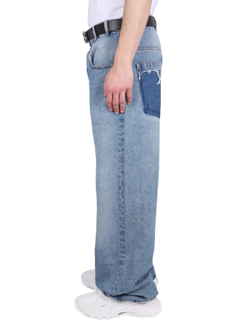 Balmain Men Loose Fit Jeans