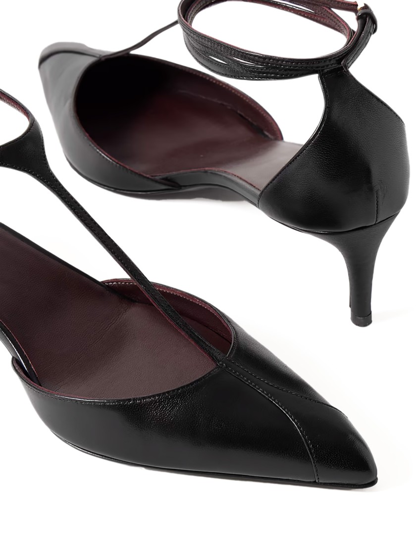 パンプス Khaite Black Enamelled Goat Skin Mia Pumps Khaite Black Enamelled Goat Skin Mia Pumps | THE LIST