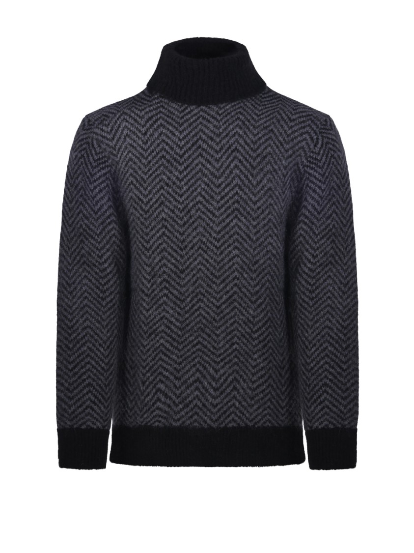 Shop Officine Generale Herring Sweater In Black