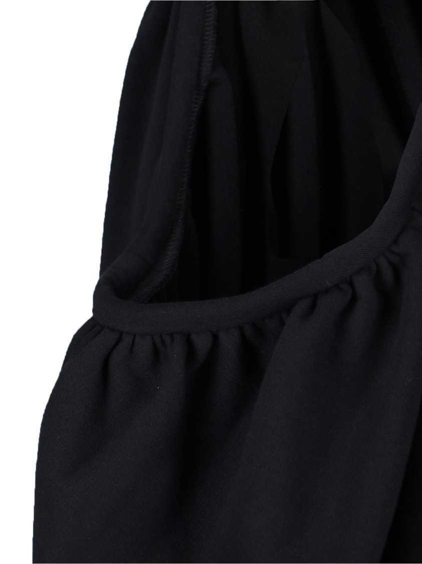 Duran Lantik Draped Maxi Dress In Black