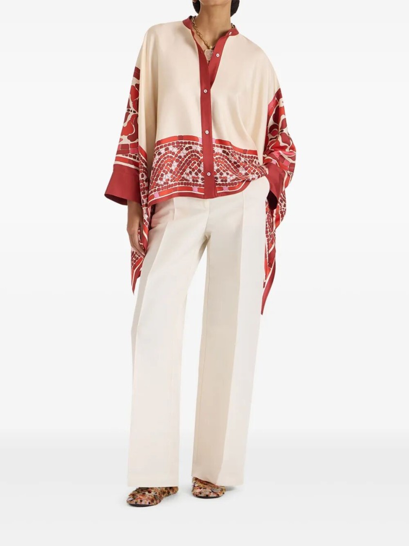 La Doublej Foulard Shirt In Neutral