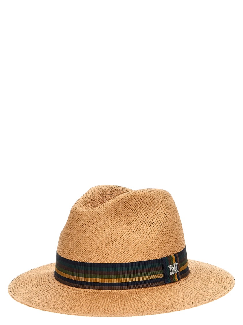 Max Mara 'rodesia' Hat In Orange