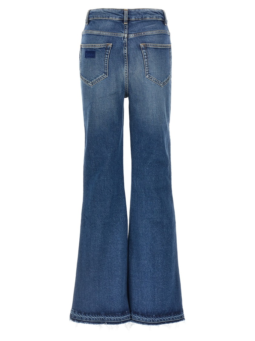 Ganni 'goddi' Jeans In Blue