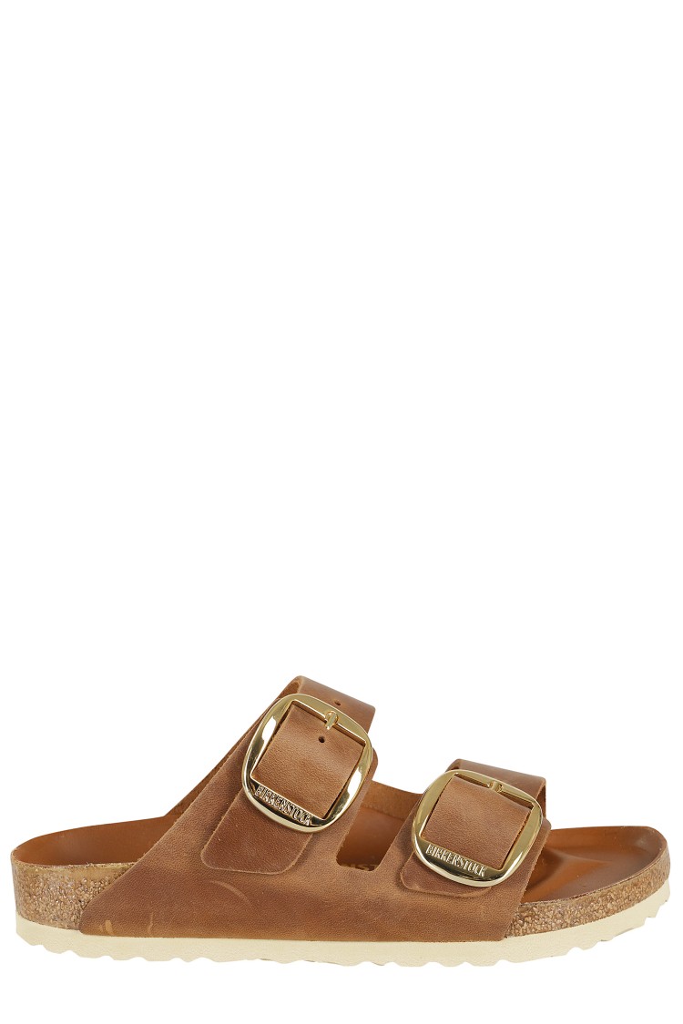 Shop Birkenstock Arizona Big Buckle In Brown