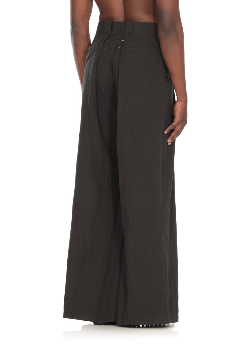 Maison Margiela Black Four Stitches Pants