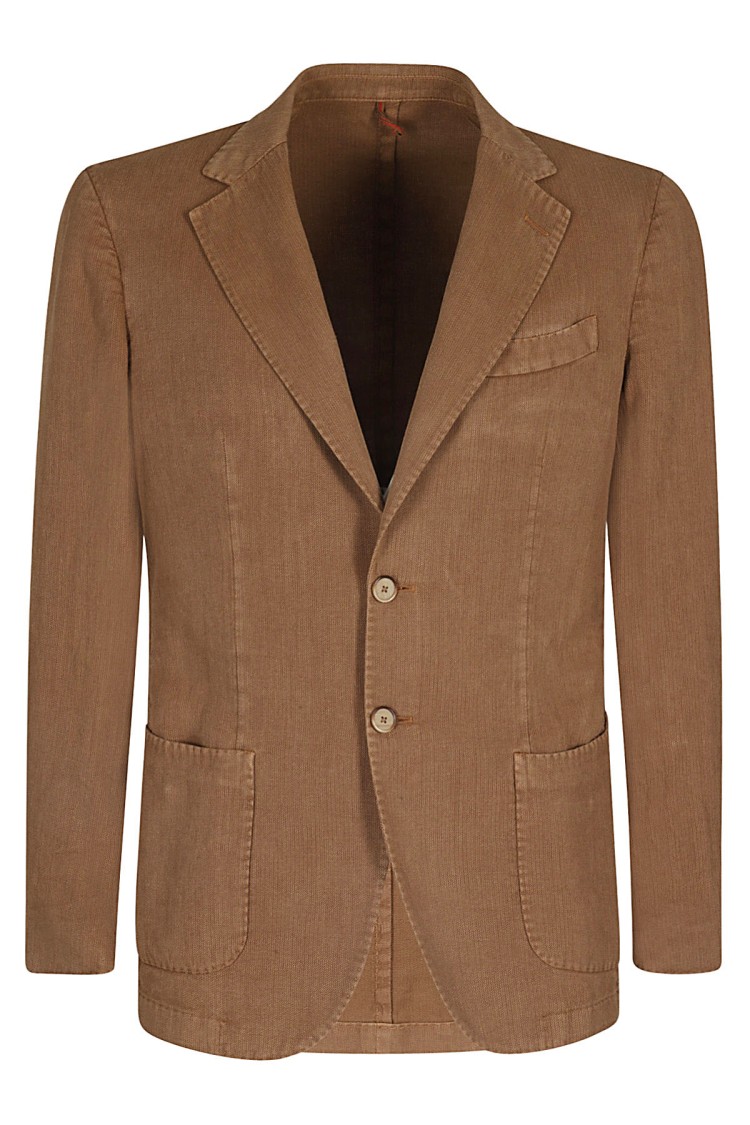 Santaniello Corda Rotta Di Cotone High Twist Sovratinto Frosted In Brown
