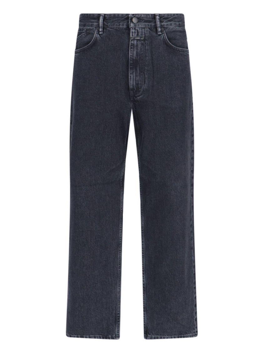 Closed Springdale" Wide-leg Jeans - Black In Black