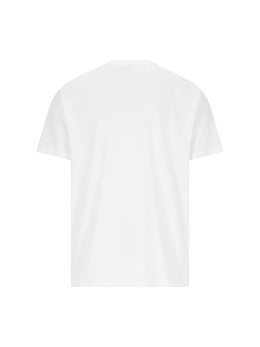 Burberry Oversized T-shirt That Sports The House Logo On The Front