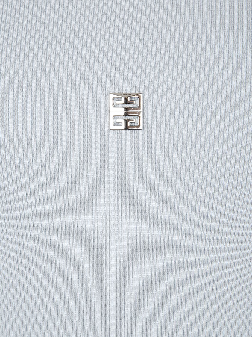 Givenchy Sleeveless Ribbed Dress With Design