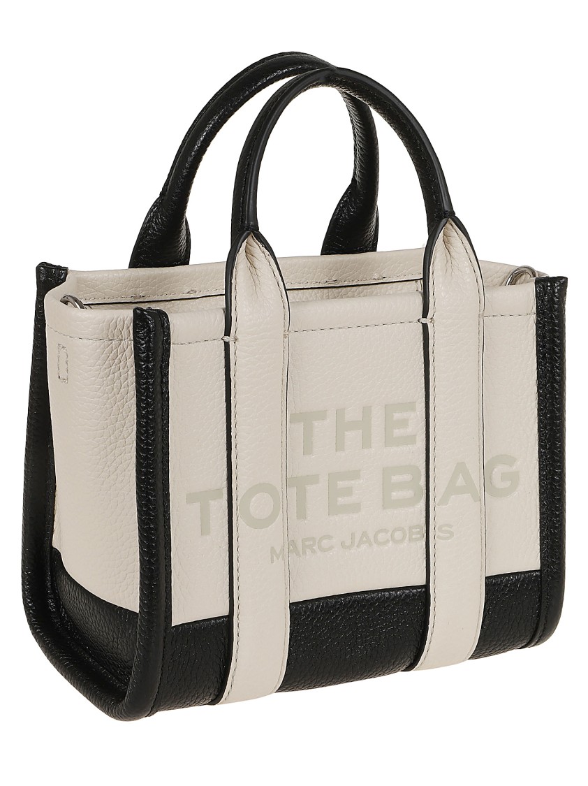 Marc Jacobs Elegant Crossbody Tote Bag With Rhinestone Detail And Versatile Carry Options In Neutrals