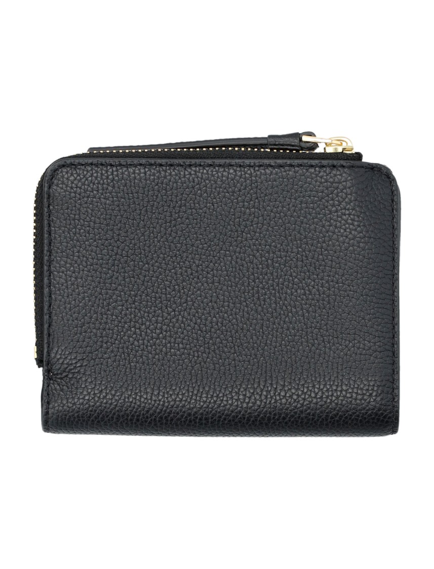 Tory Burch Mcgraw Bi-fold Wallet In Black