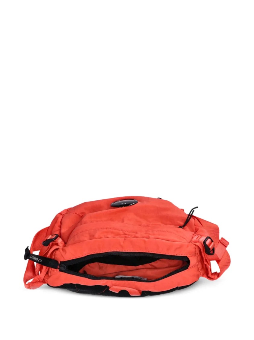 C.p. Company Men Nylon Crossbody Pack In Red