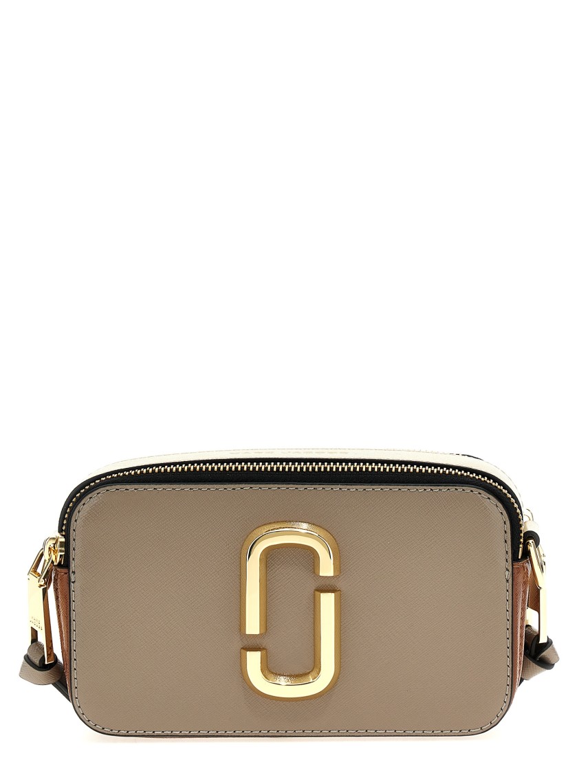 Marc Jacobs 'the Snapshot' Crossbody Bag In Neutral