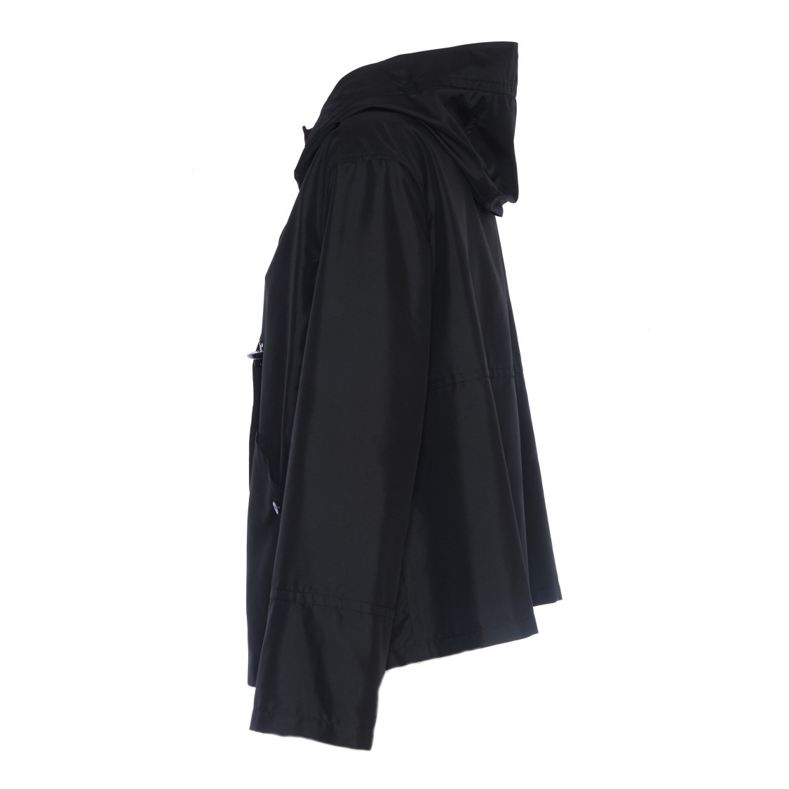 Shop Fay Short Water-repellent Technical Poplin Parka With Hood