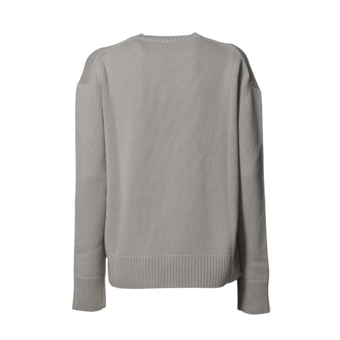 Max Mara Ireland Wool Sweater Sand Cashmere In Gray