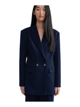 パンツ Aeron Aura - Heavy Satin Straight Pants Aeron Aura - Heavy Satin Straight Pants in Blue | THE LIST