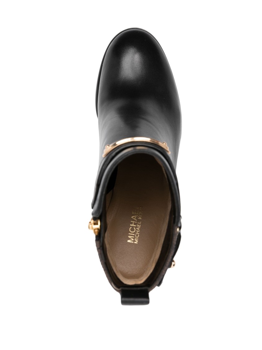 Michael Kors Darcy Flat Bootie In Black