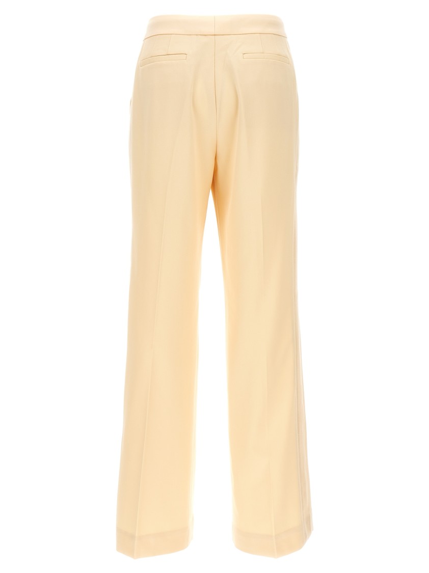 Zimmermann Illustration Straight Tux Pants In Neutral