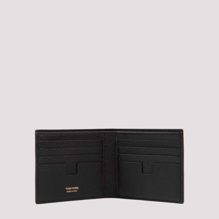 Tom Ford T-Line Bifold Wallet In Black Leather | THE LIST