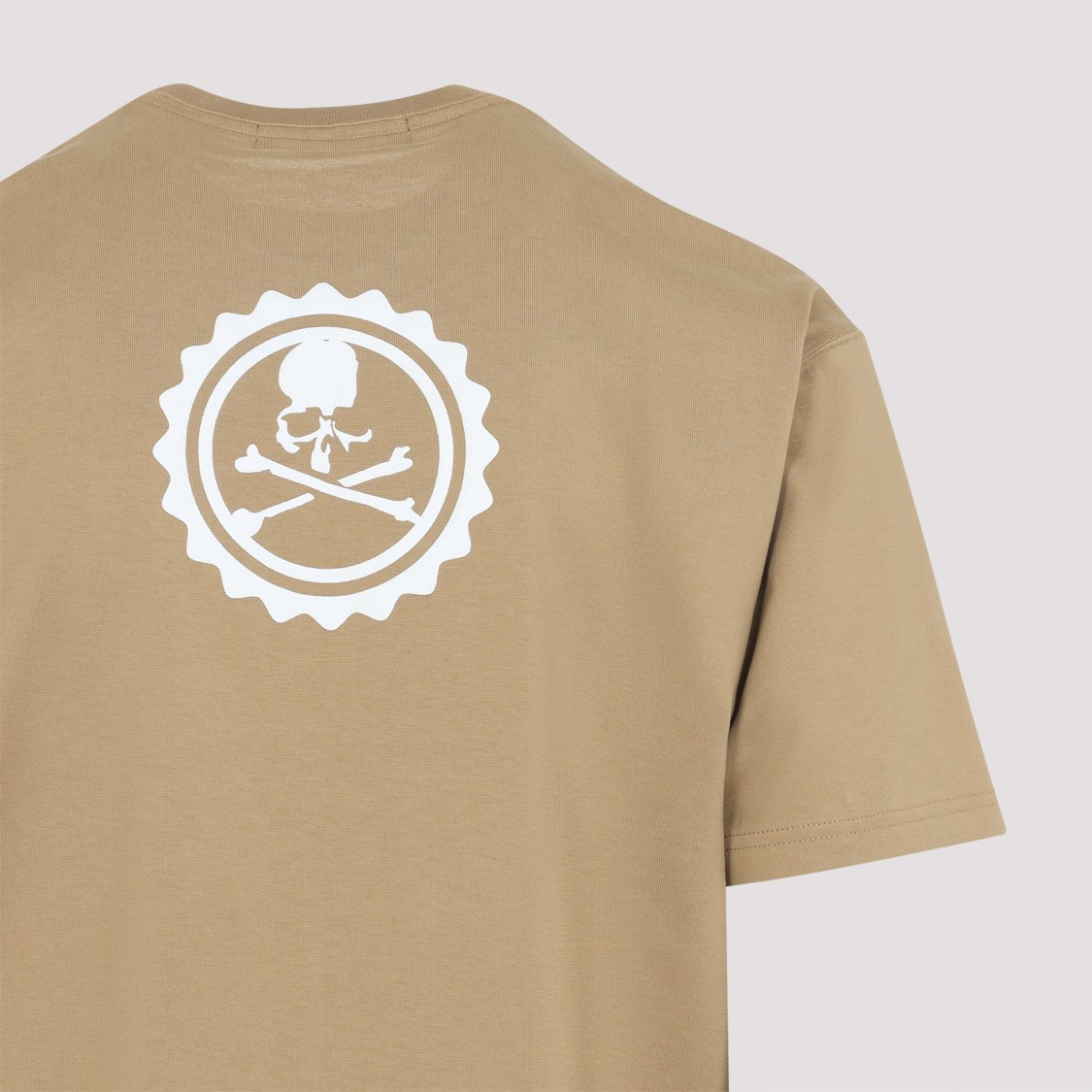 Mastermind Japan Mastermind Oversized Skull Graphic T-shirt In Neutral Cotton In Neutrals