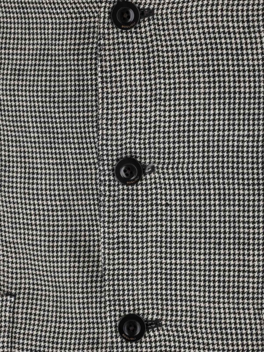 Boglioli Single-breasted Blazer - Black In Black