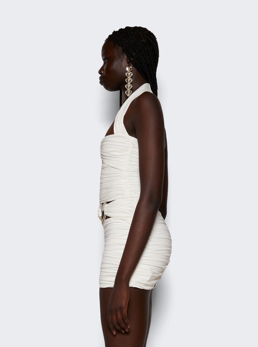 Shop Area Heart Ruched Halter Top