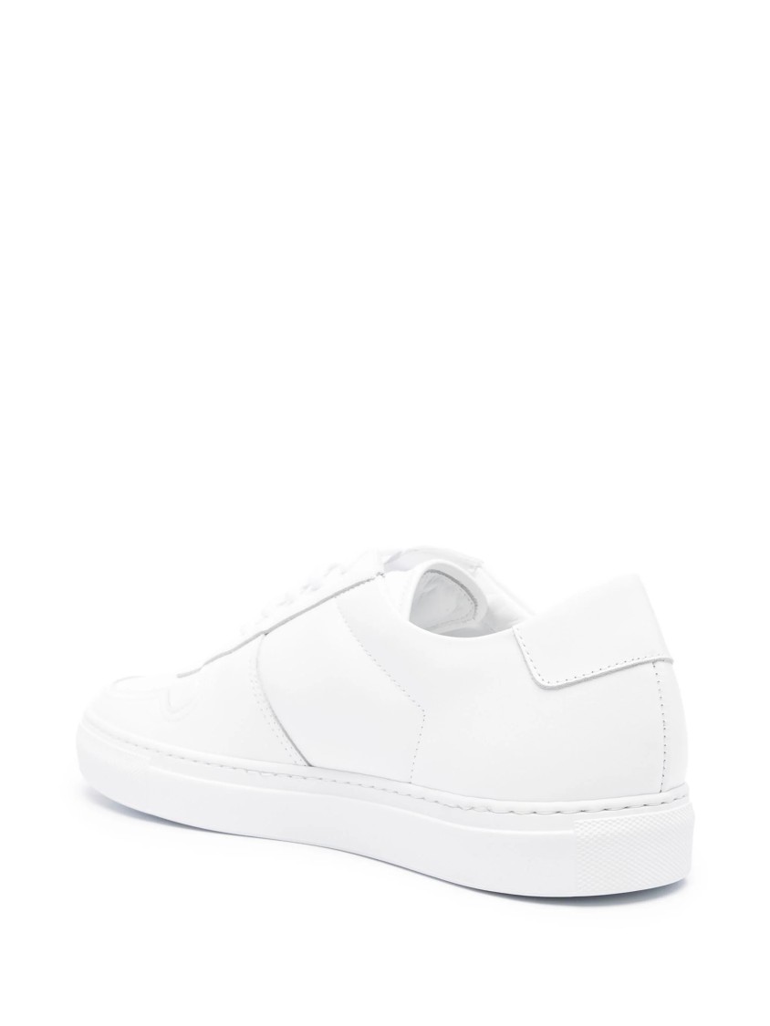 Common Projects Bball Low In Leather Sneakers In White