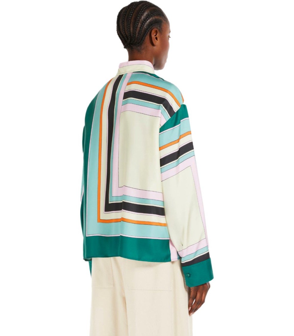 Max Mara Weekend Formia Multicolored Shirt In Multi