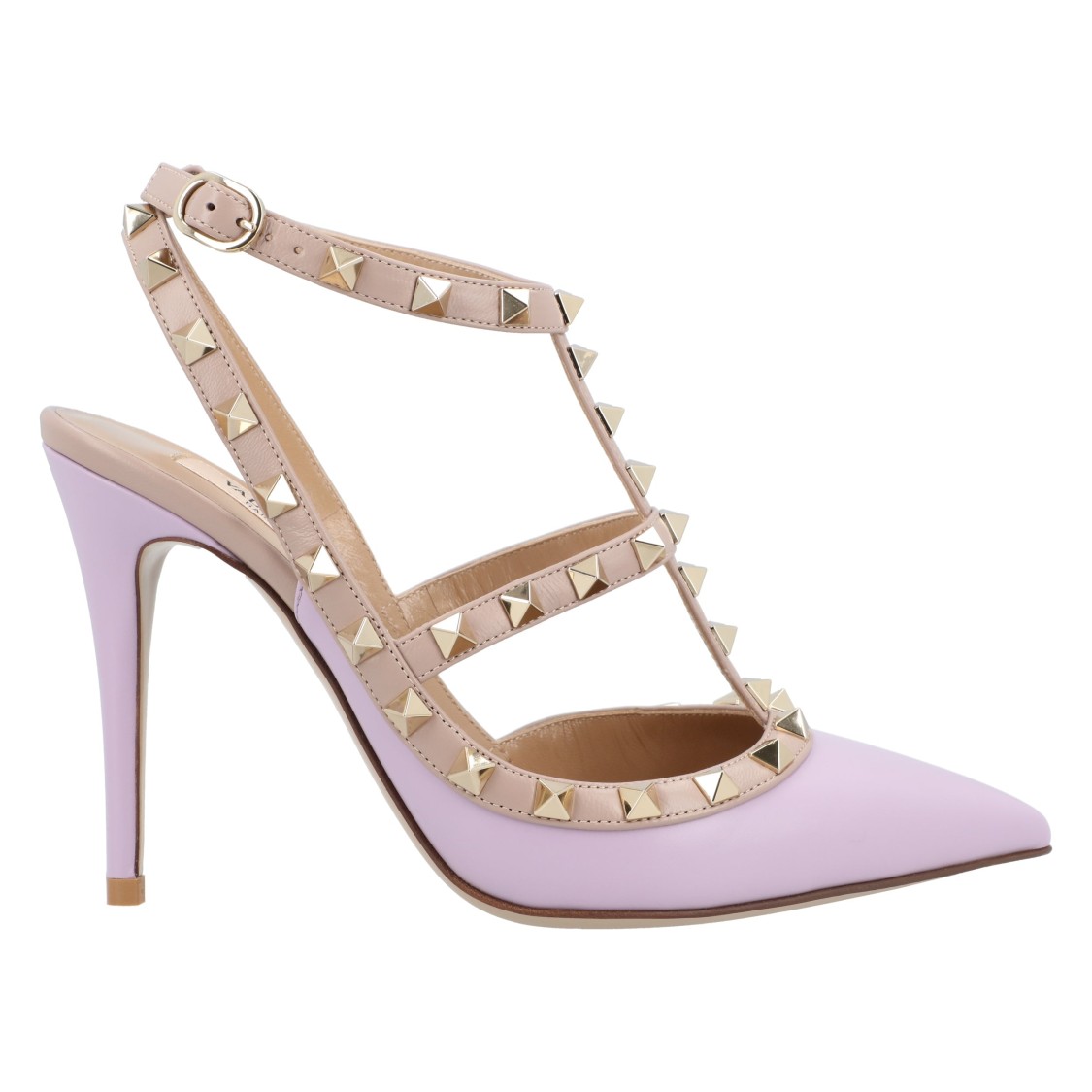 Valentino Garavani Valentino Rockstud Pumps Purple In Pink