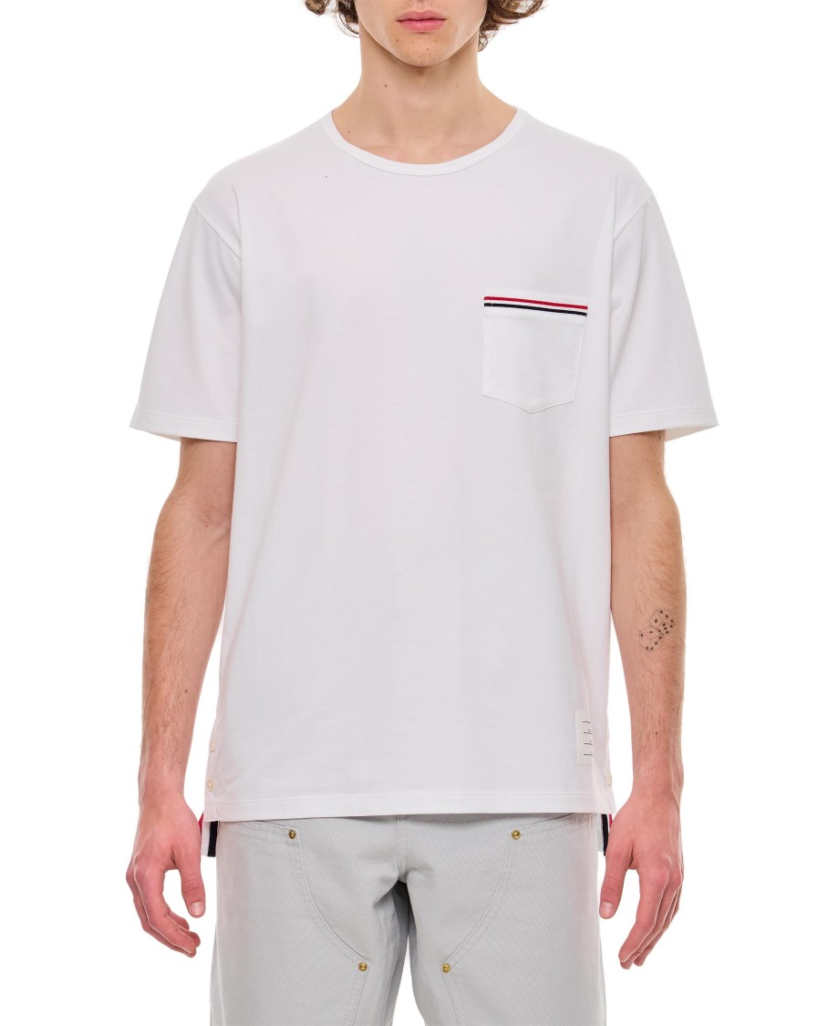 Thom Browne Rwb Pocket T-shirt